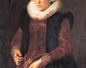 弗朗斯哈尔斯 - Portrait Of A Woman